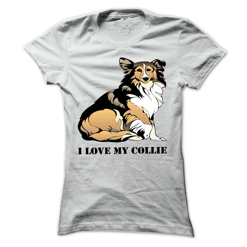 I Love My Rough Collie Shirt