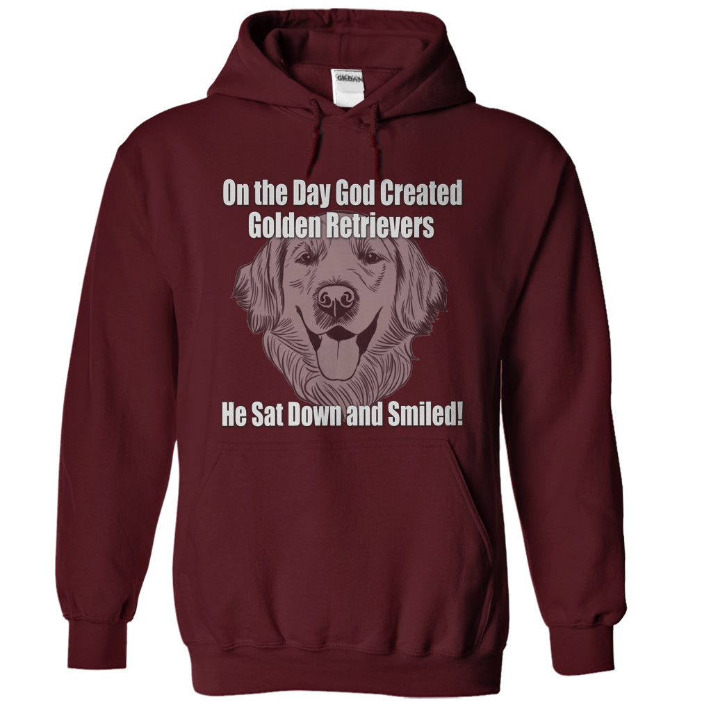 On the Day God Created Golden Retrievers