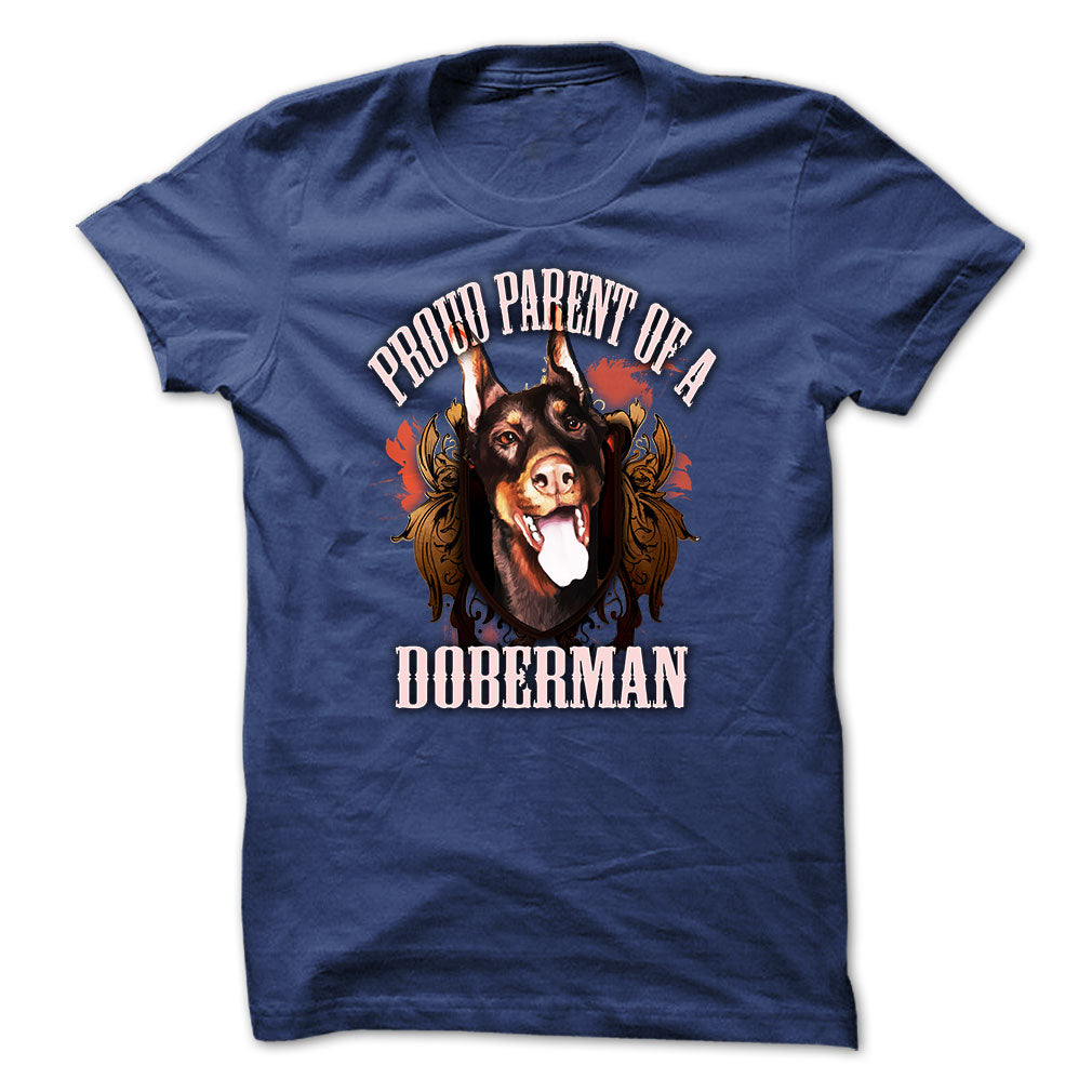 Proud parent of a doberman