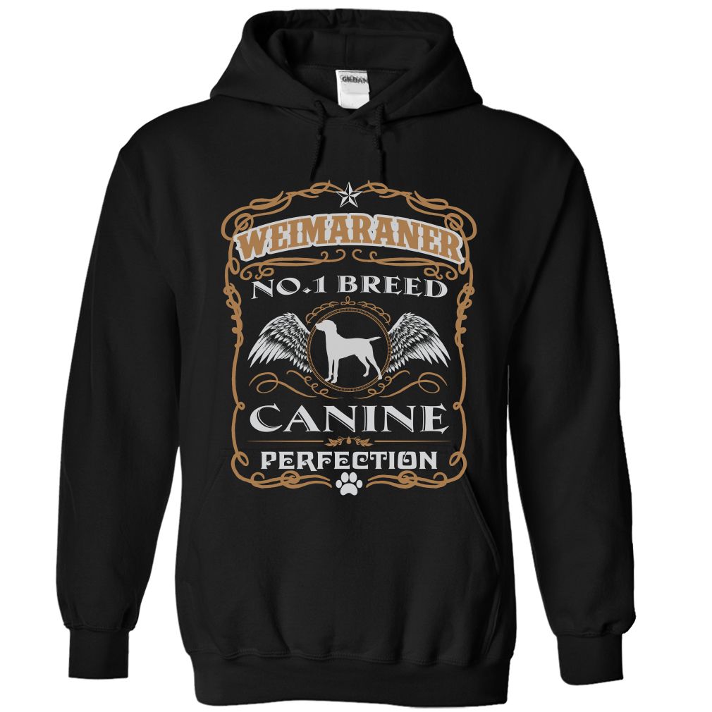 WEIMARANER NO 1 BREED CANINE PERFECTION T SHIRTS