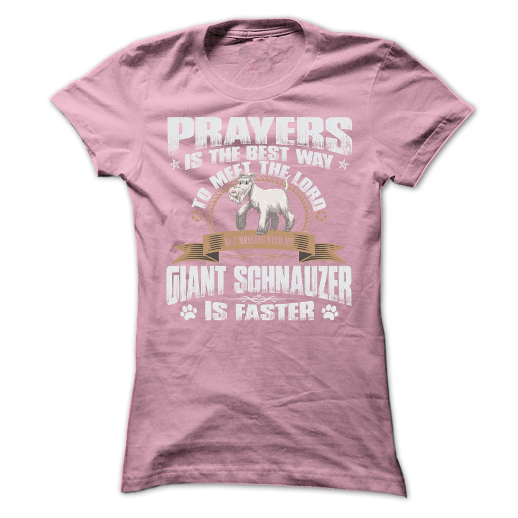 BUT MESSING MY GIANT SCHNAUZER IS FASTER TSHIRTS - Test