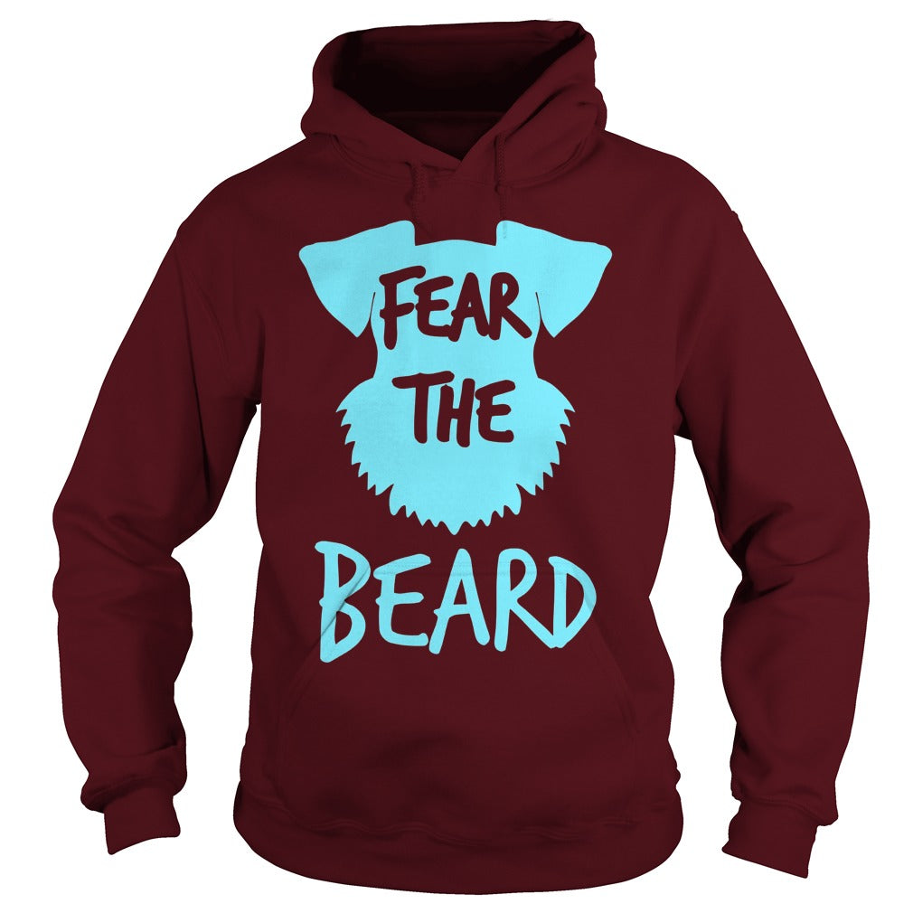 Schnauzer fear the beard funny T shirt