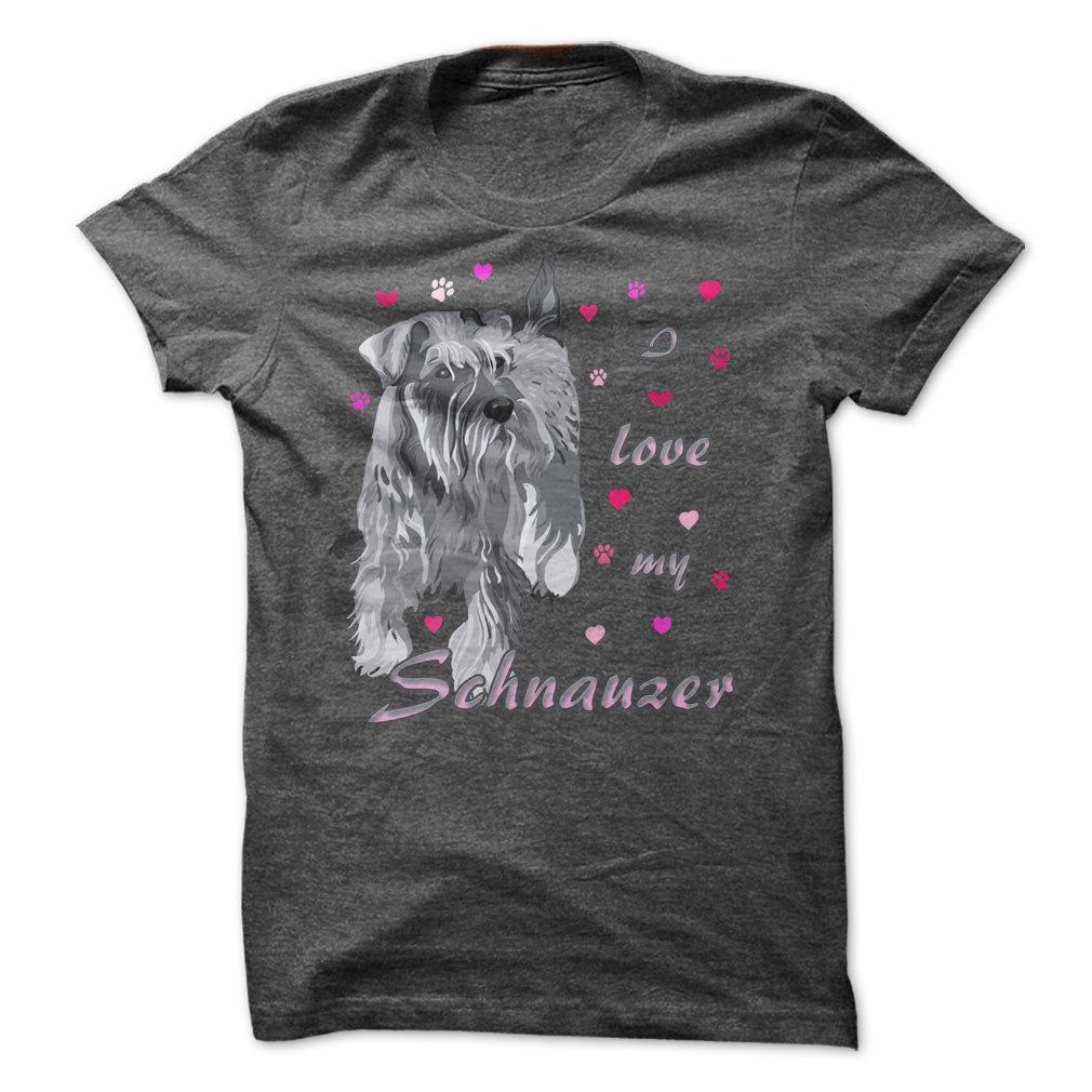 I love my Schnauzer! For Schnauzer lovers! &amp;lt;3