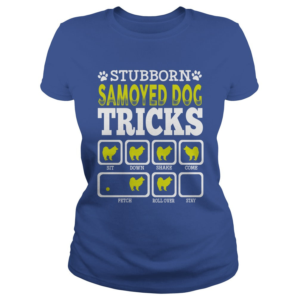 TUBBORN SAMOYED DOG TRICKS