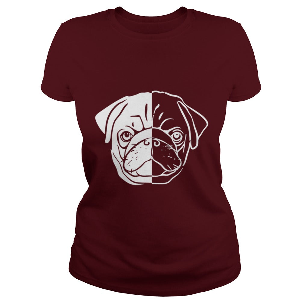 Pug dog Papa Mama Men Women Dogs Lovers Sunfrog Hoodie