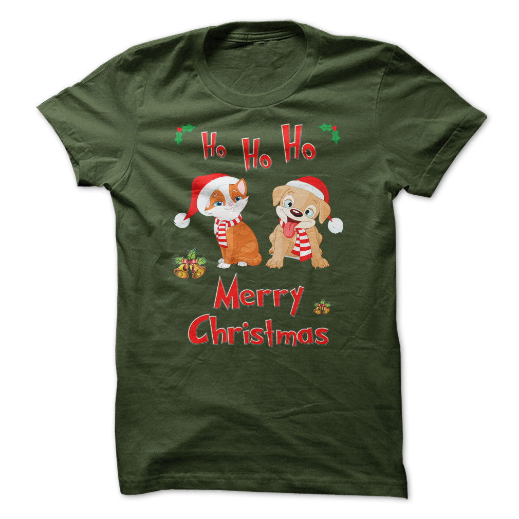 Merry Christmas Cat and Dog!