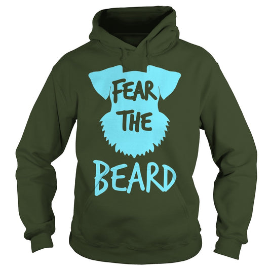 Schnauzer fear the beard funny T shirt