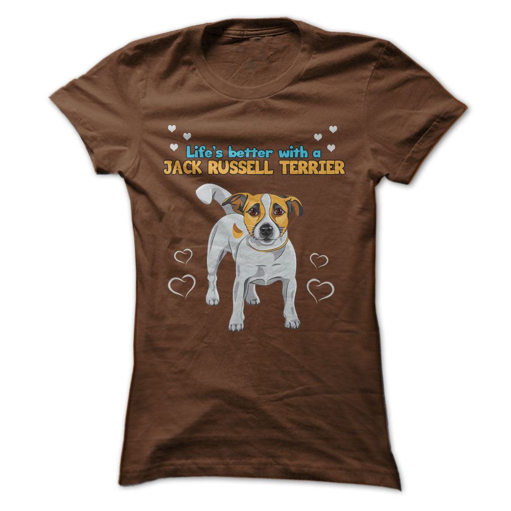 Lifes Better with A Jack Russell Terrier! Love your JRT dog?