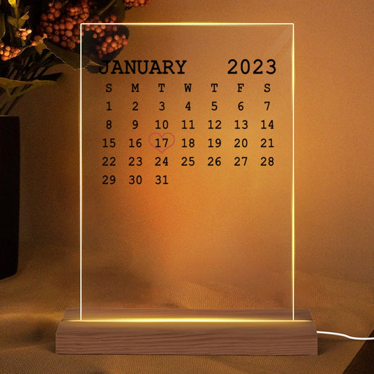 7 Colors Plaque LED Night Light