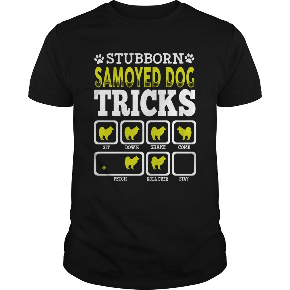 TUBBORN SAMOYED DOG TRICKS