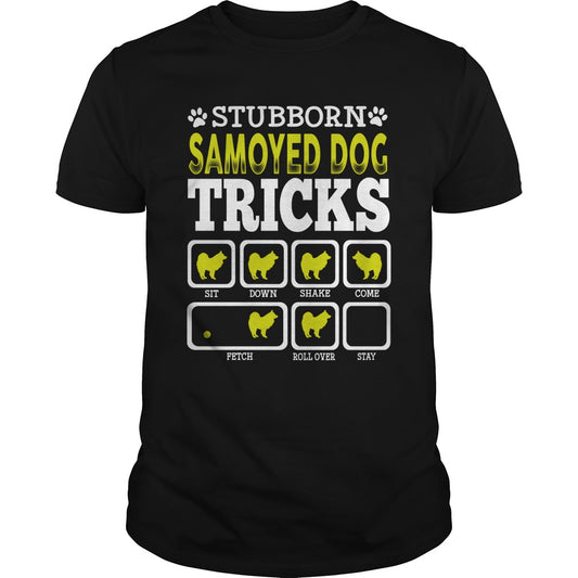 TUBBORN SAMOYED DOG TRICKS