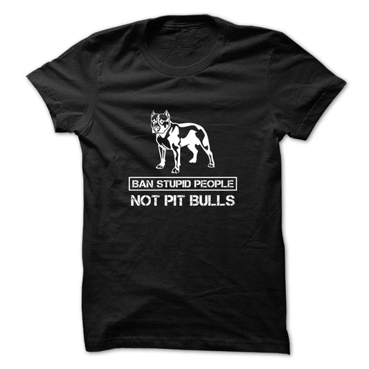 Pitbull t-shirt - Dont ban pit bulls