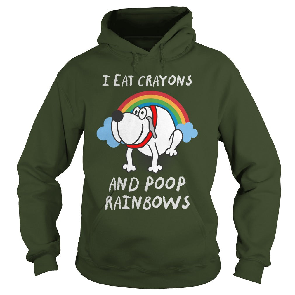 I Eat Crayons And Poop Rainbows Great Gift For Any Funny Dog Lover