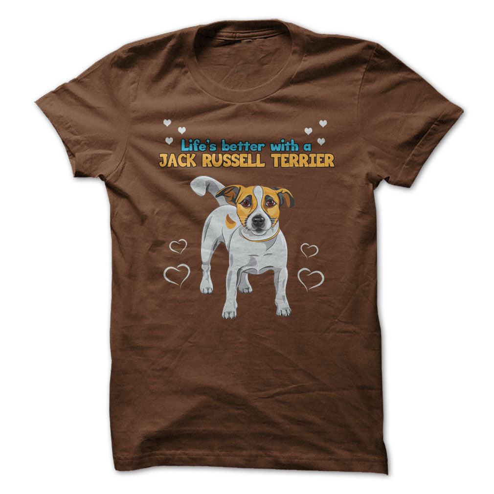 Lifes Better with A Jack Russell Terrier! Love your JRT dog?