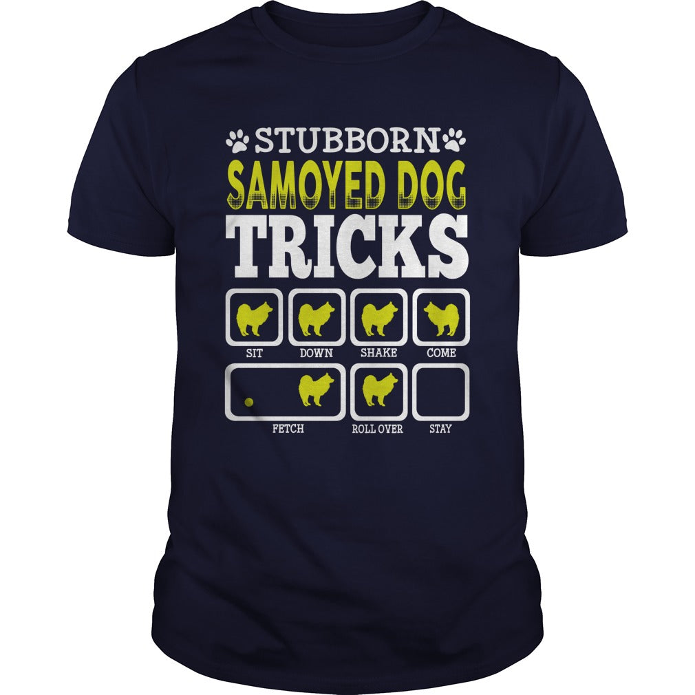 TUBBORN SAMOYED DOG TRICKS