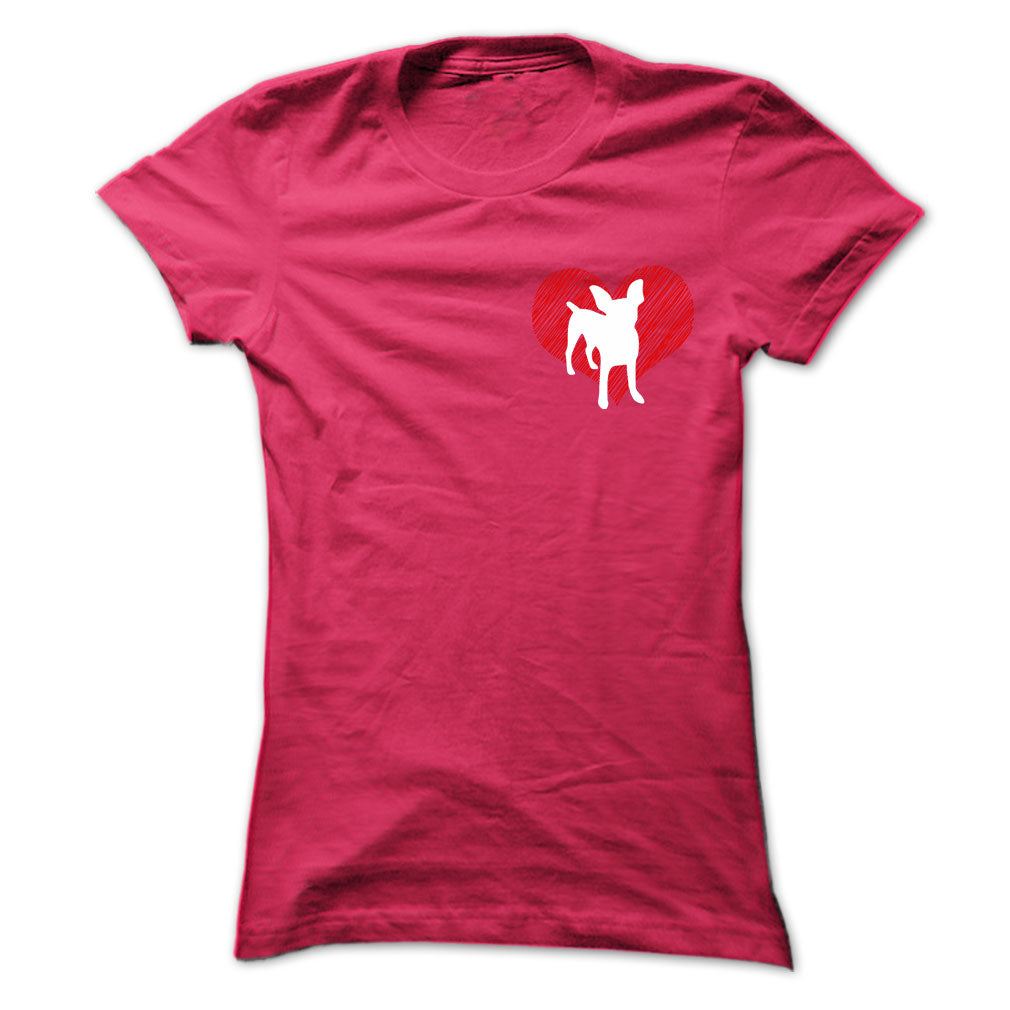I Love Chihuahua 2 Red Heart
