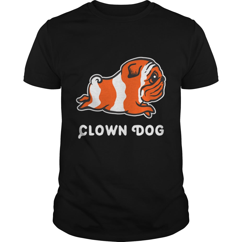 Pug Clown Dog Papa Mama Men Women Dogs Lovers Sunfrog Hoodie