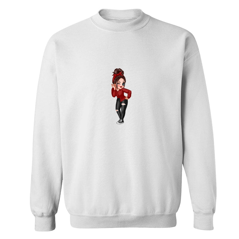 Pretty Grandma Dad Grandpa And Kids Hands Outline Personalized Shirt