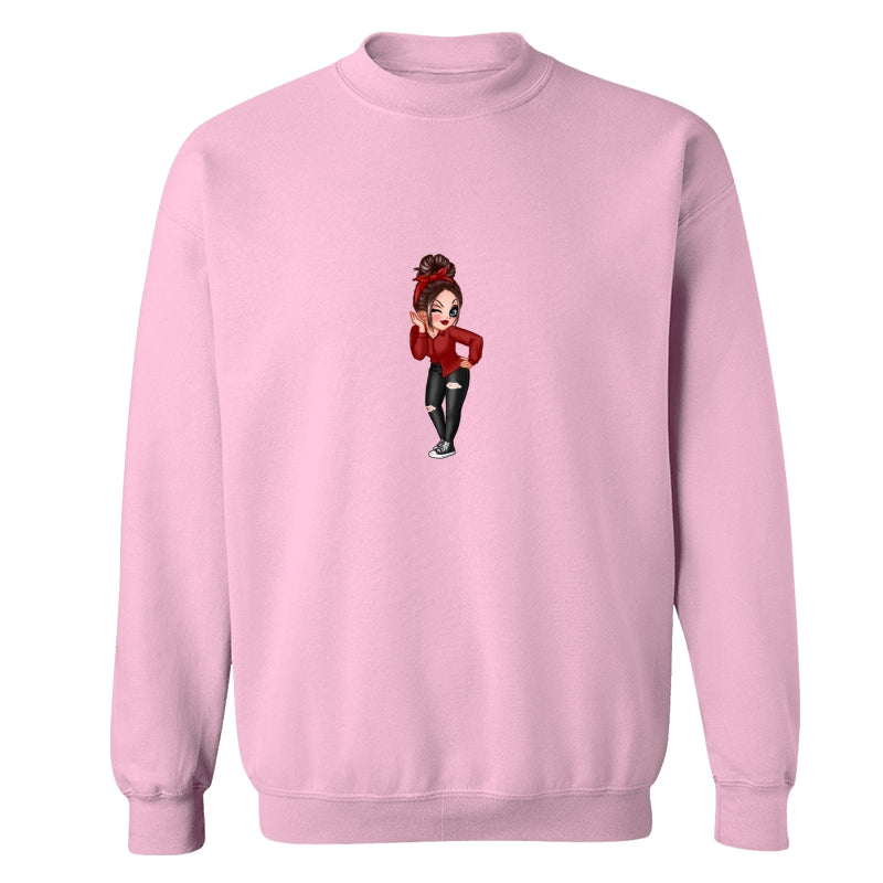 Pretty Grandma Dad Grandpa And Kids Hands Outline Personalized Shirt