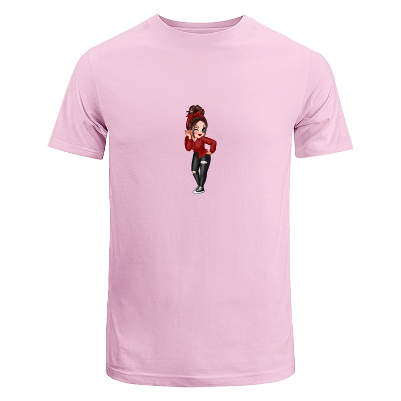 Pretty Grandma Dad Grandpa And Kids Hands Outline Personalized Shirt