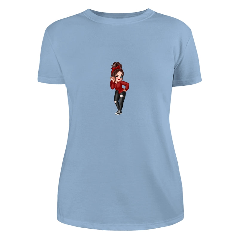 Pretty Grandma Dad Grandpa And Kids Hands Outline Personalized Shirt