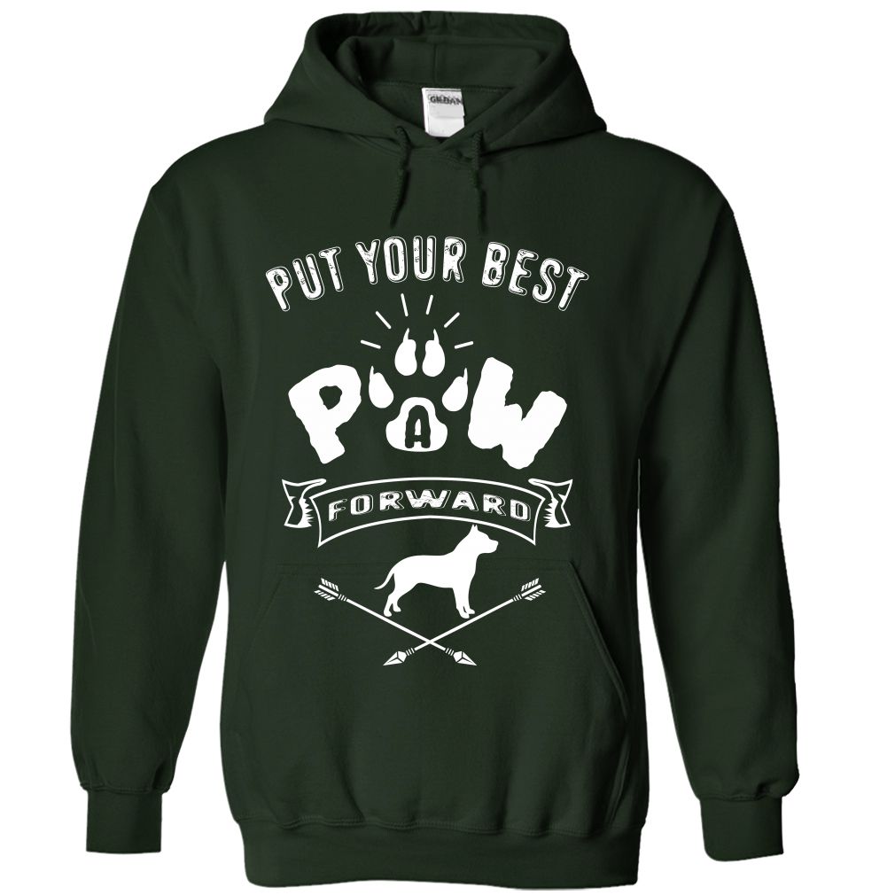 PUT YOUR BEST A PAW FORWARD Pitbull