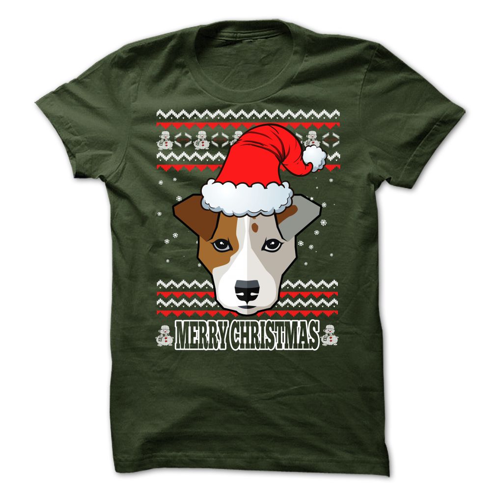 UGLY CHRISTMAS JACK RUSELL TERRIER