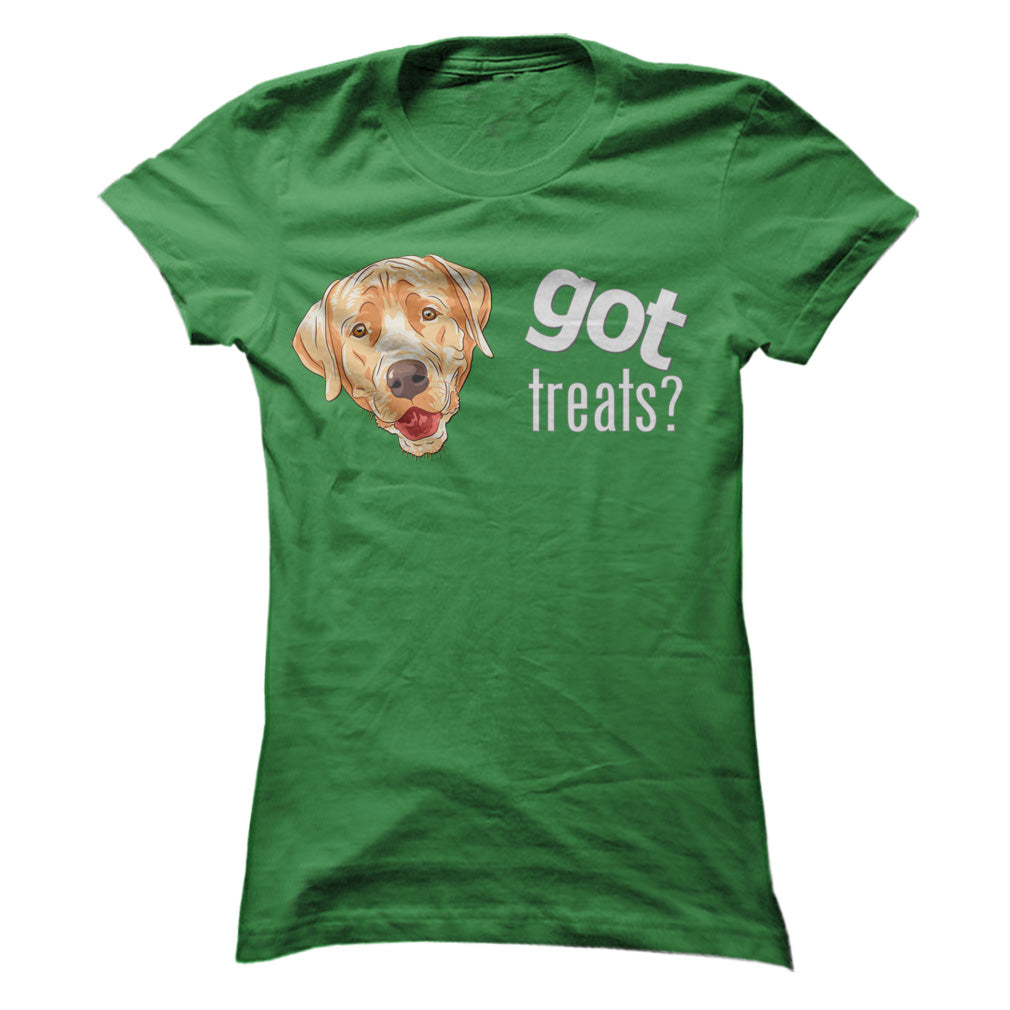 Got Treats Heads - Yellow Lab