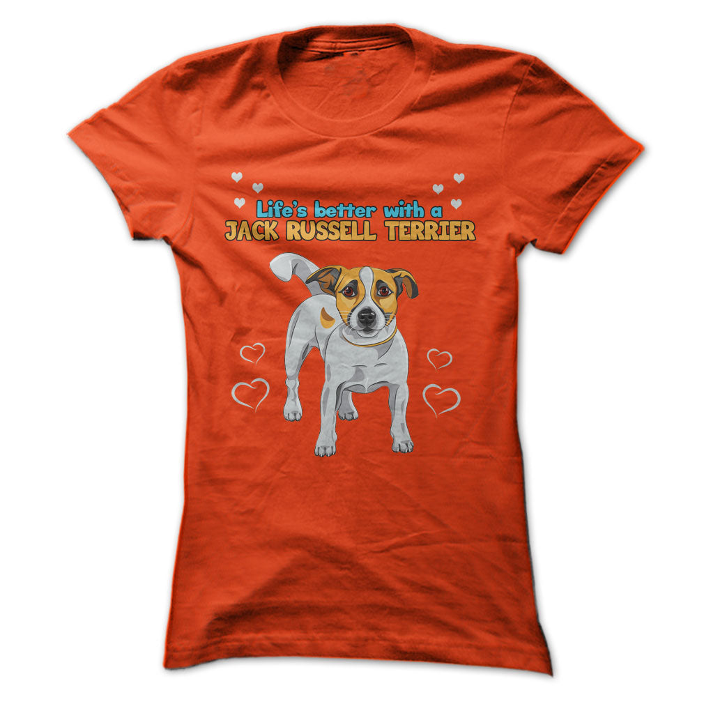 Lifes Better with A Jack Russell Terrier! Love your JRT dog?