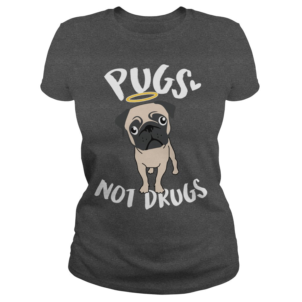 Pugs Not Drugs Pug Dog Hoodie Papa Mama Men Women Dogs Lovers Sunfrog Hoodie