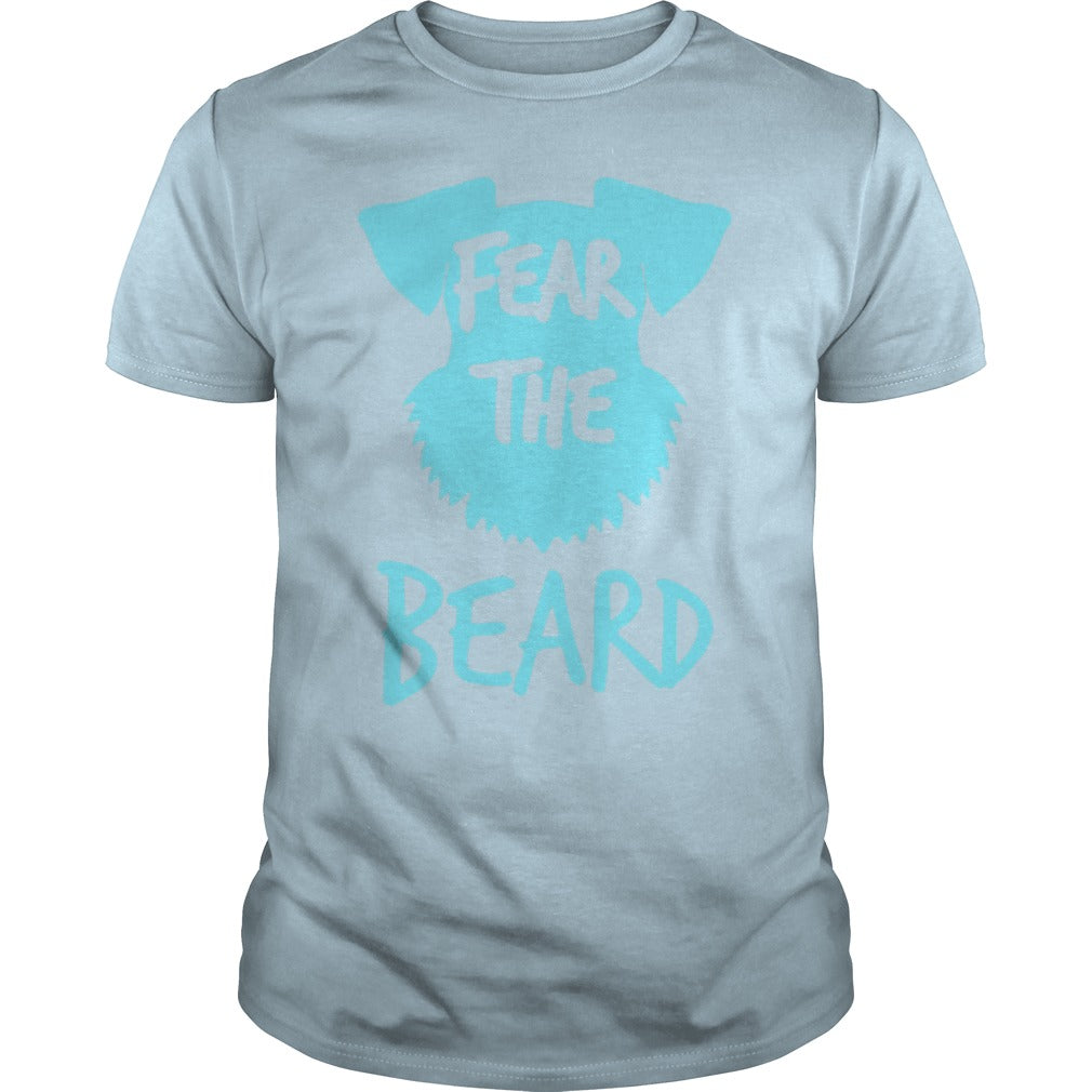 Schnauzer fear the beard funny T shirt