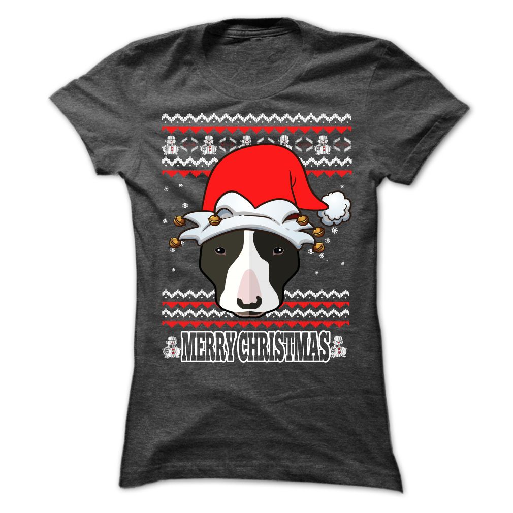 UGLY CHRISTMAS BULL TERRIER