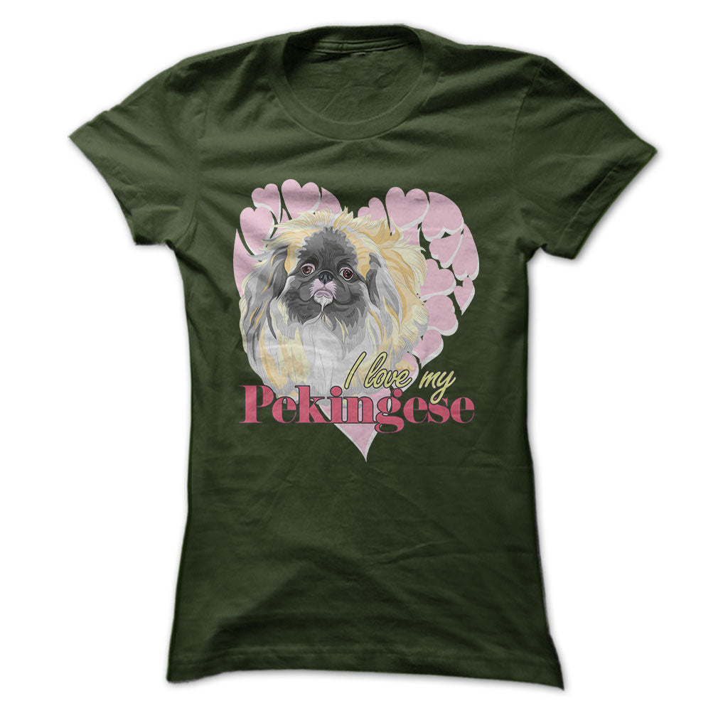 I love my Pekingese! For Pekingese dog lovers!