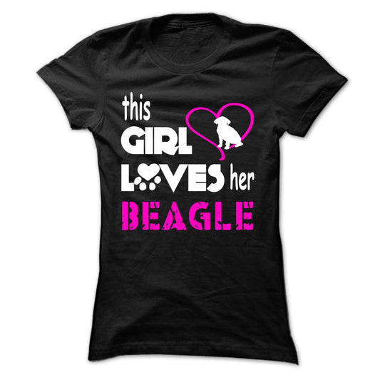 This Girl Loves Her Beagle - BE01