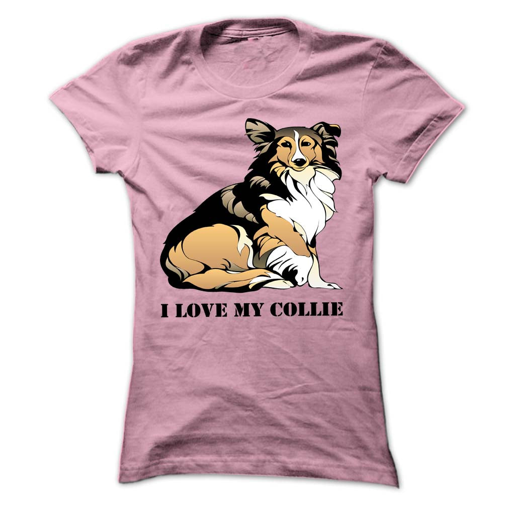 I Love My Rough Collie Shirt