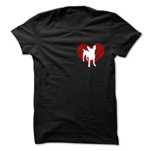 I Love Chihuahua 2 Red Heart