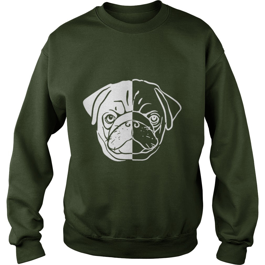 Pug dog Papa Mama Men Women Dogs Lovers Sunfrog Hoodie