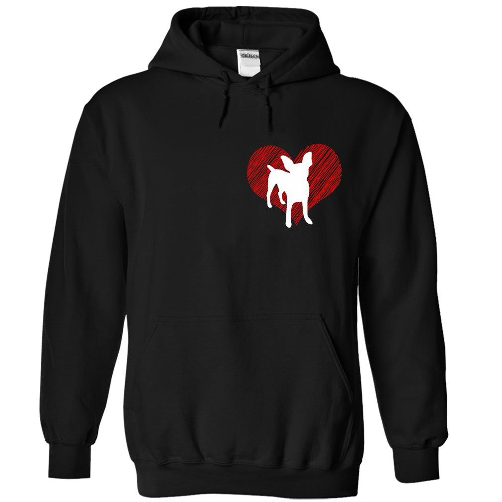 I Love Chihuahua 2 Red Heart