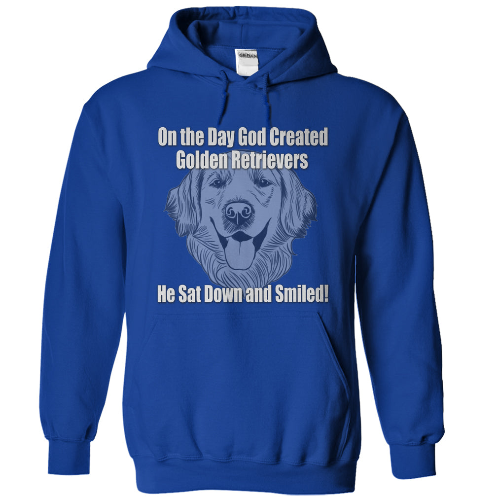 On the Day God Created Golden Retrievers