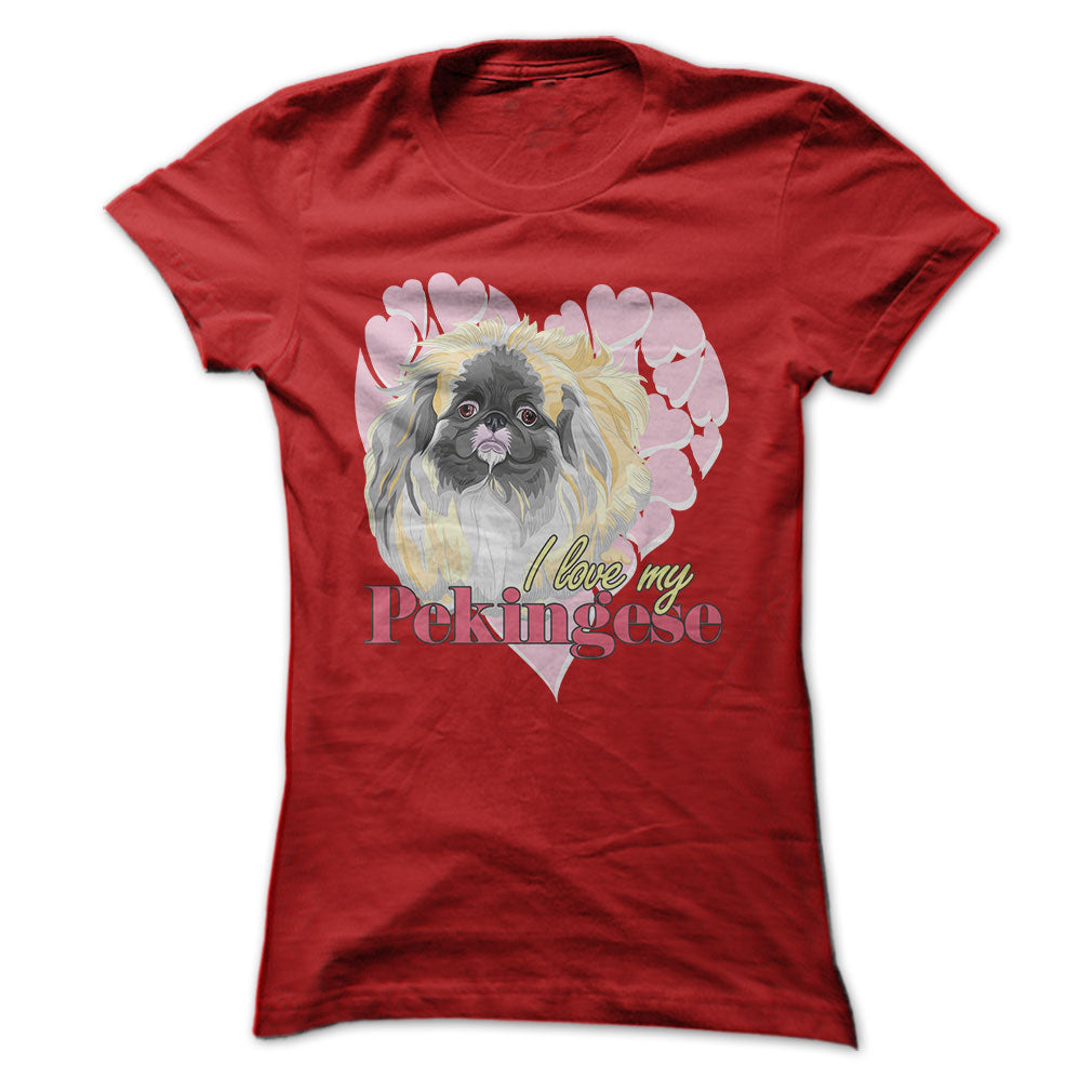 I love my Pekingese! For Pekingese dog lovers!
