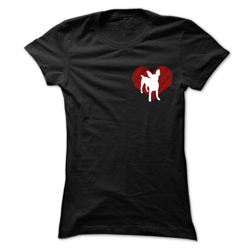 I Love Chihuahua 2 Red Heart