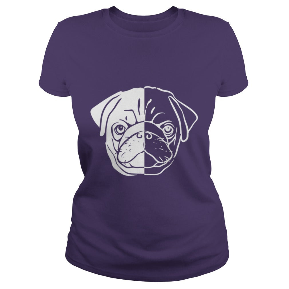 Pug dog Papa Mama Men Women Dogs Lovers Sunfrog Hoodie