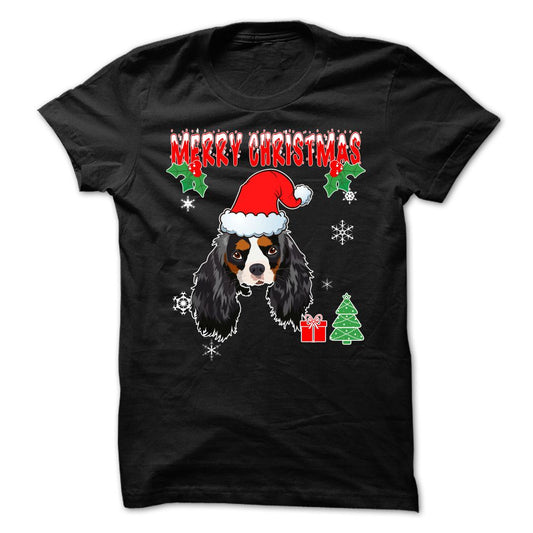 Merry Christmas Spaniel