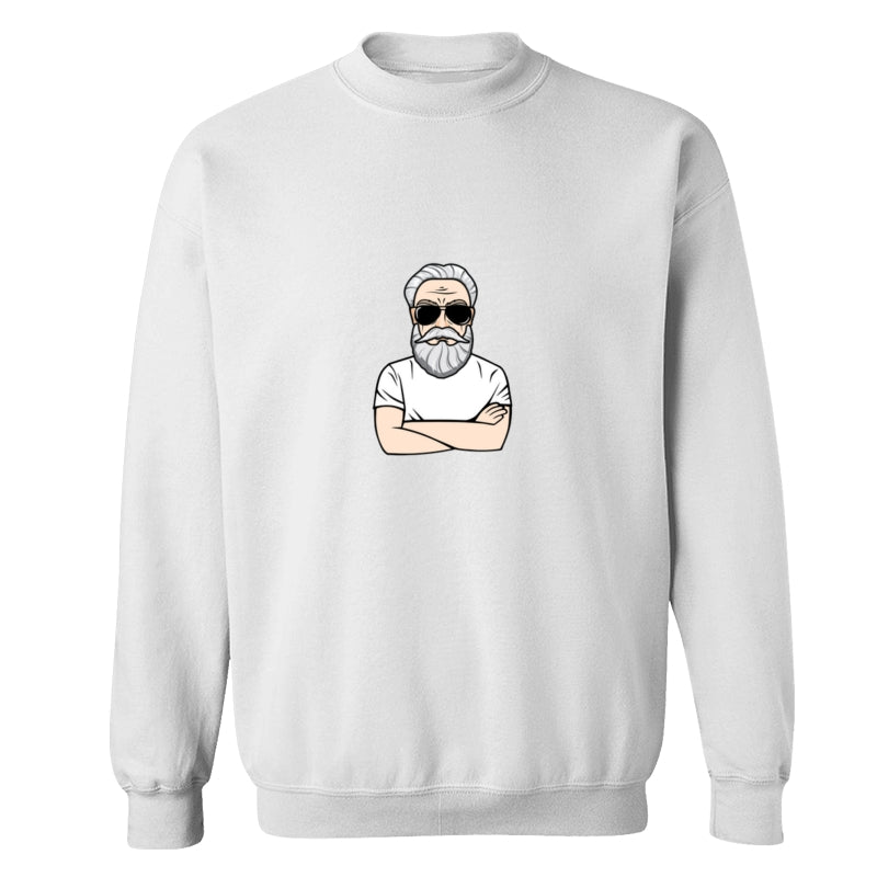 Grandpa Crossed Arms Dad Grandpa And Kids Hands Outline Personalized Shirt