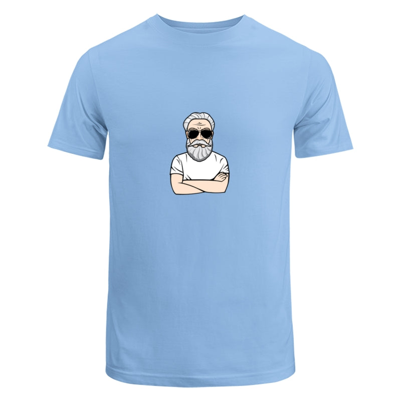 Grandpa Crossed Arms Dad Grandpa And Kids Hands Outline Personalized Shirt
