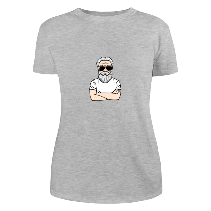 Grandpa Crossed Arms Dad Grandpa And Kids Hands Outline Personalized Shirt