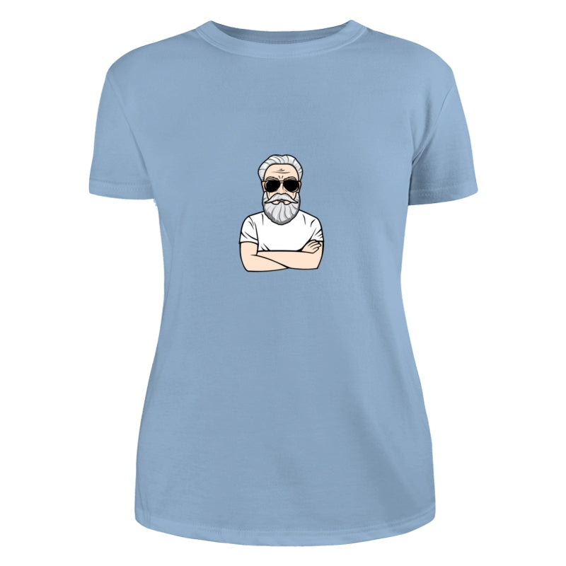 Grandpa Crossed Arms Dad Grandpa And Kids Hands Outline Personalized Shirt