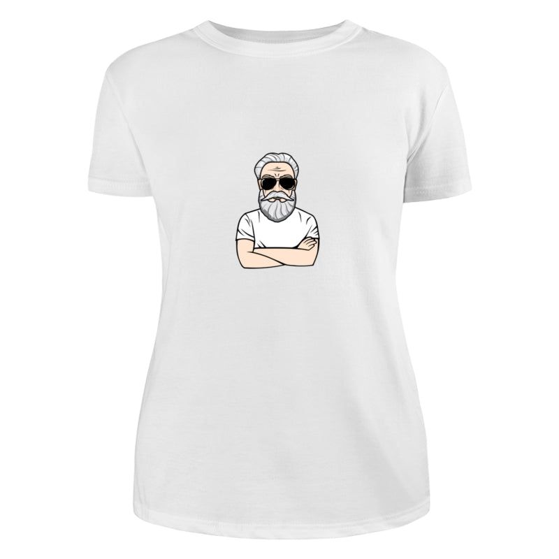 Grandpa Crossed Arms Dad Grandpa And Kids Hands Outline Personalized Shirt