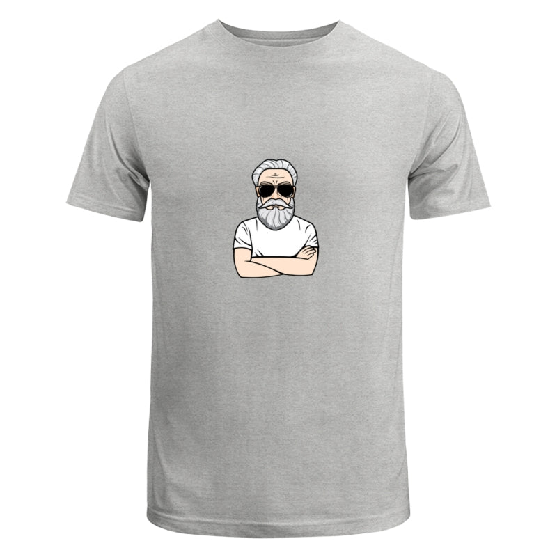 Grandpa Crossed Arms Dad Grandpa And Kids Hands Outline Personalized Shirt