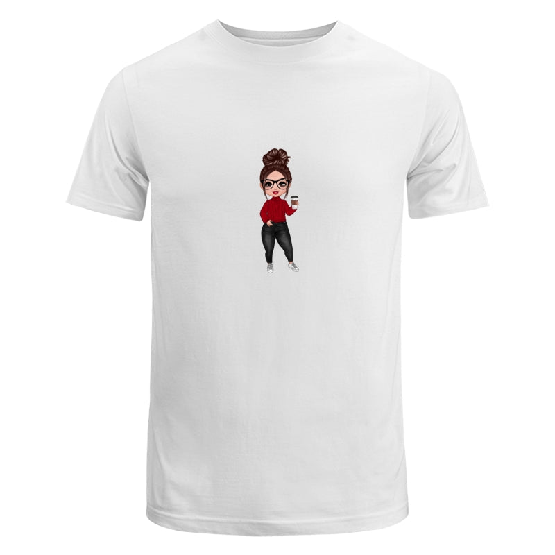 Doll Grandma Standing Dad Grandpa And Kids Hands Outline Personalized Shirt